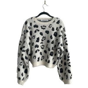 Cupcakes and Cashmere Leopard Sweater